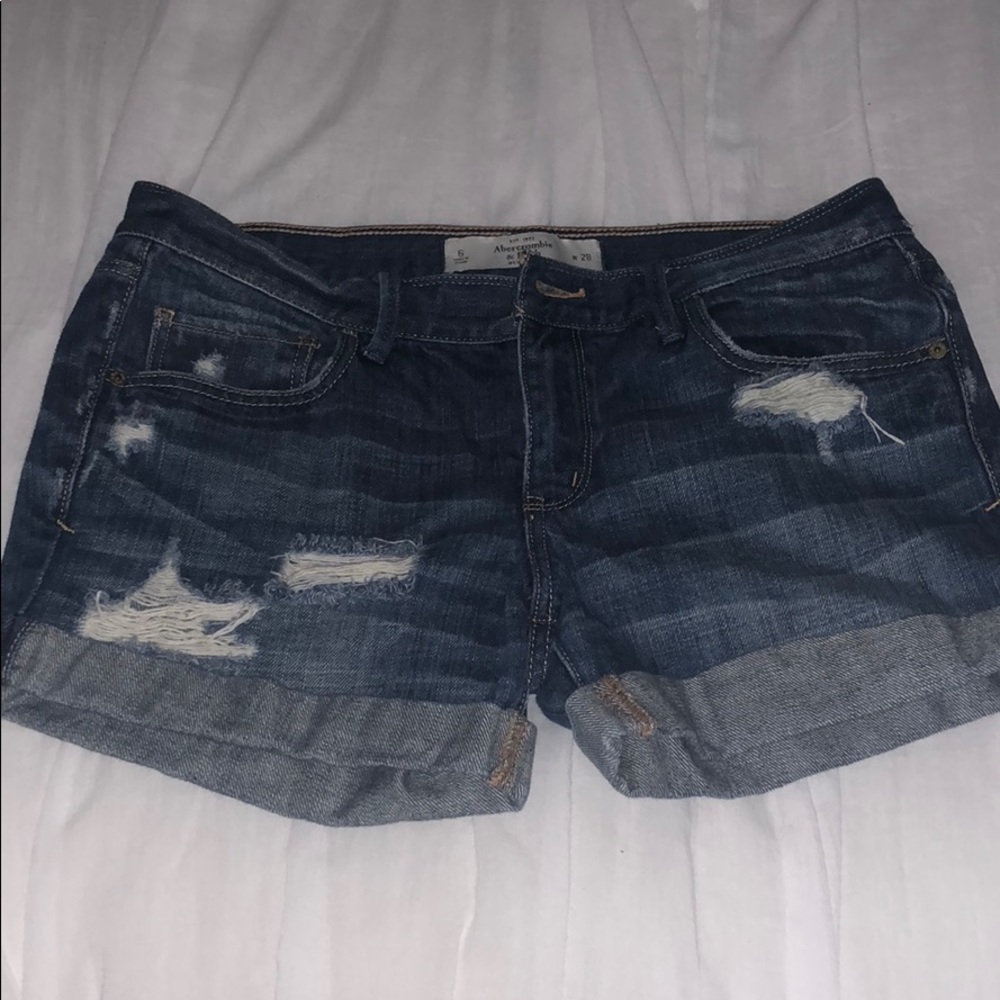 Abercrombie and Fitch size 6 jean shorts